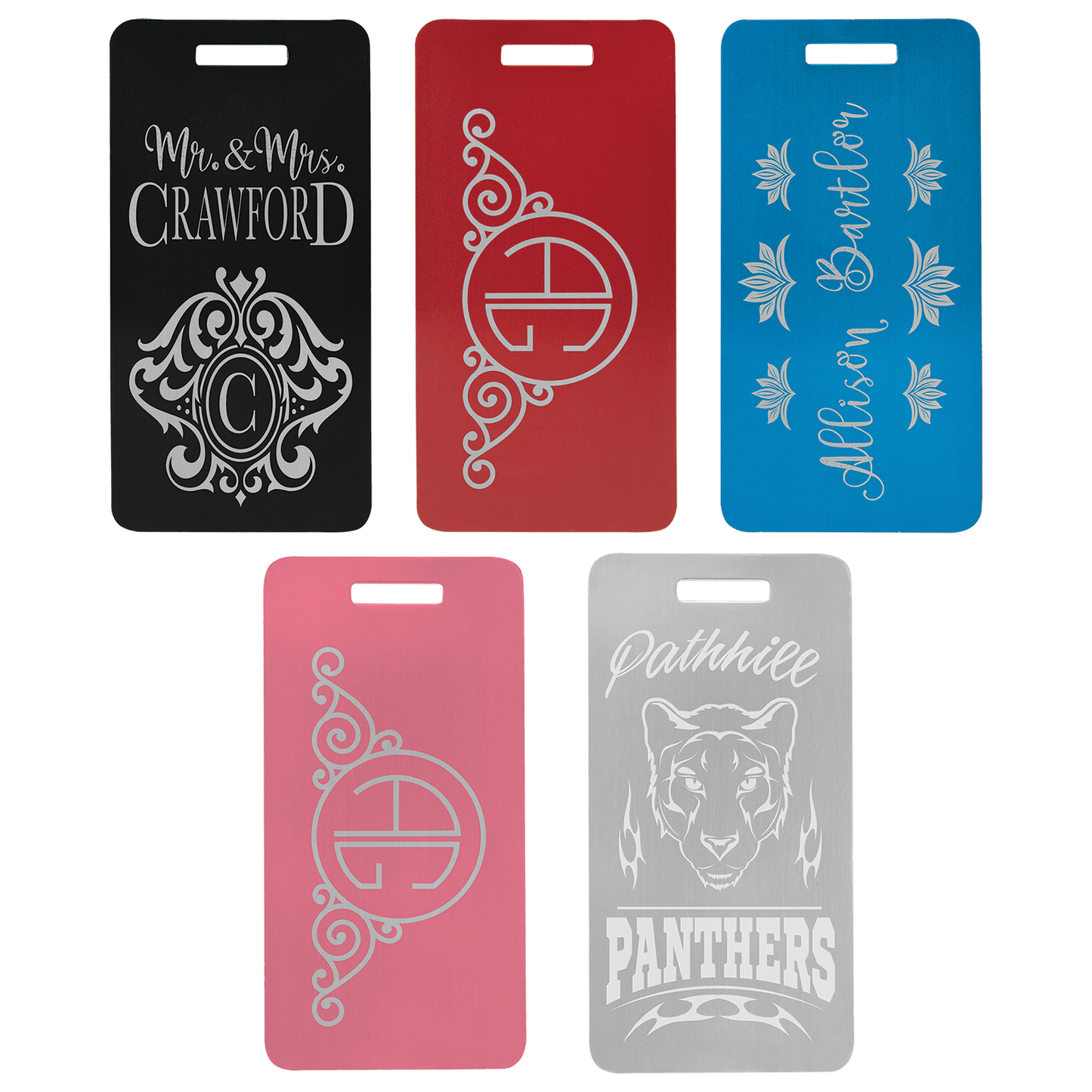 Luggage Tag - Engraved Metal